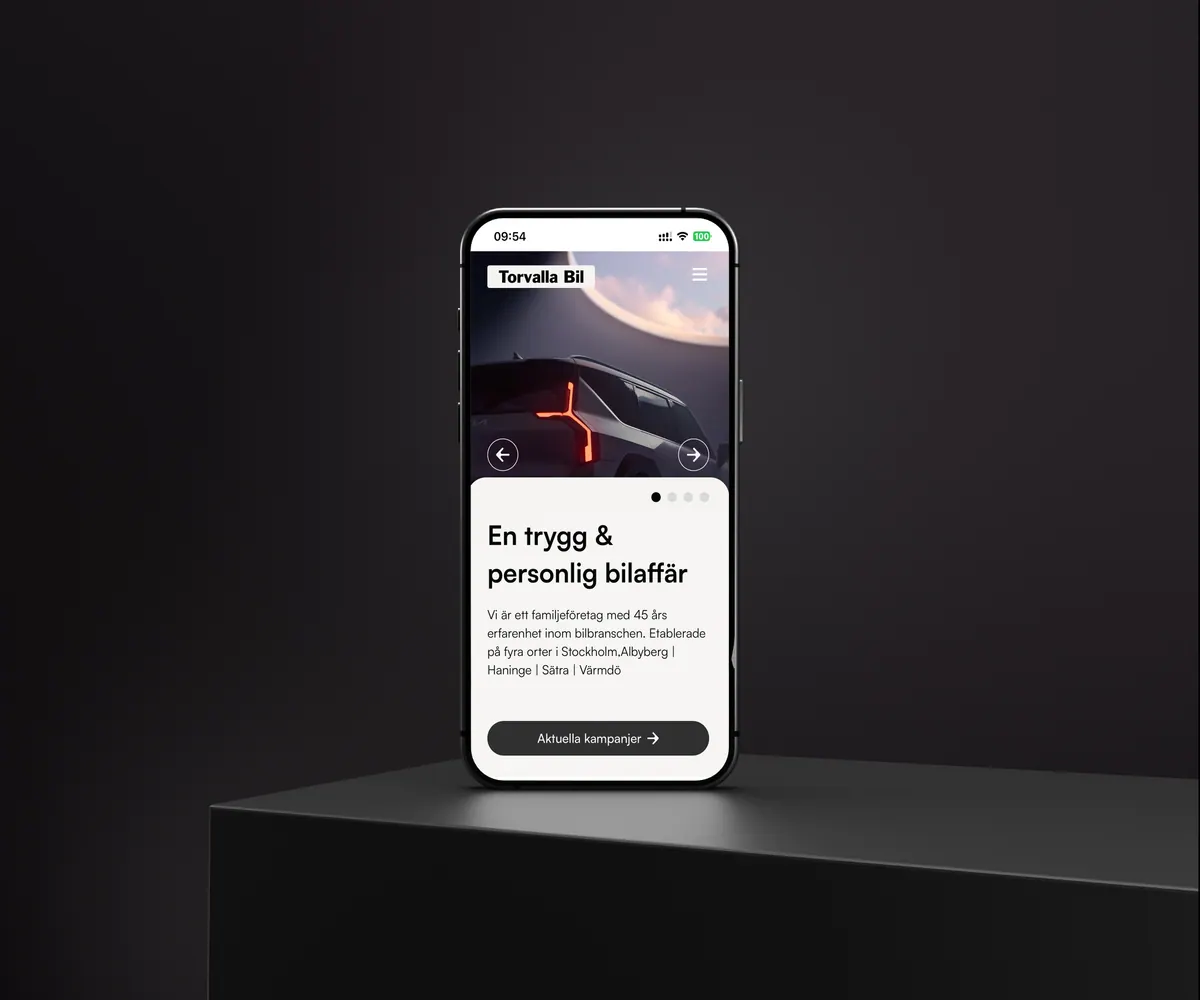 Torvalla Bil i mobilen